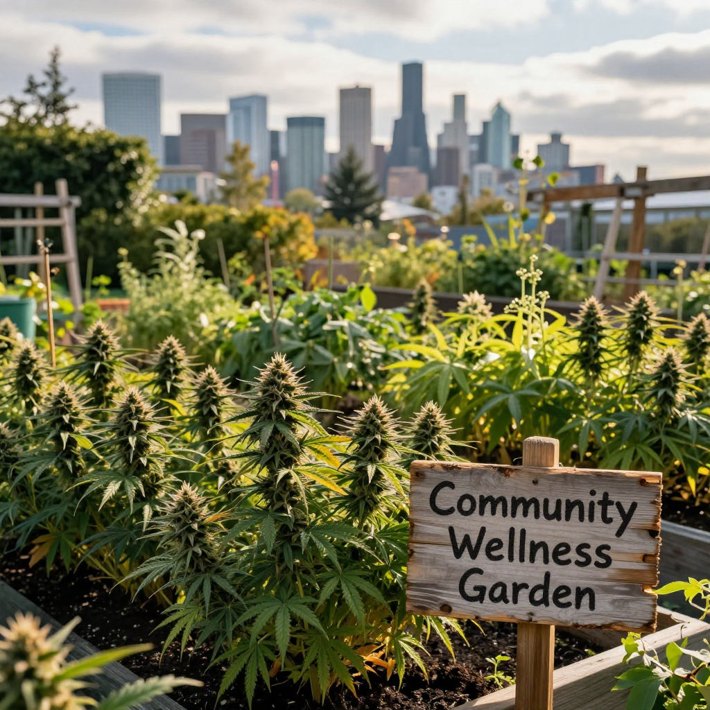 Green Seattle: Urban Cannabis Gardens Bloom in Community Spaces
