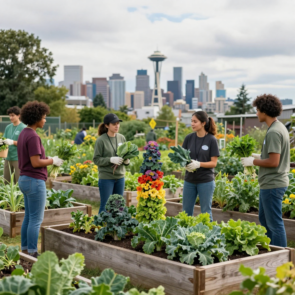 Seattle's Green Thumb Gardeners: Cultivating Community and Wellness